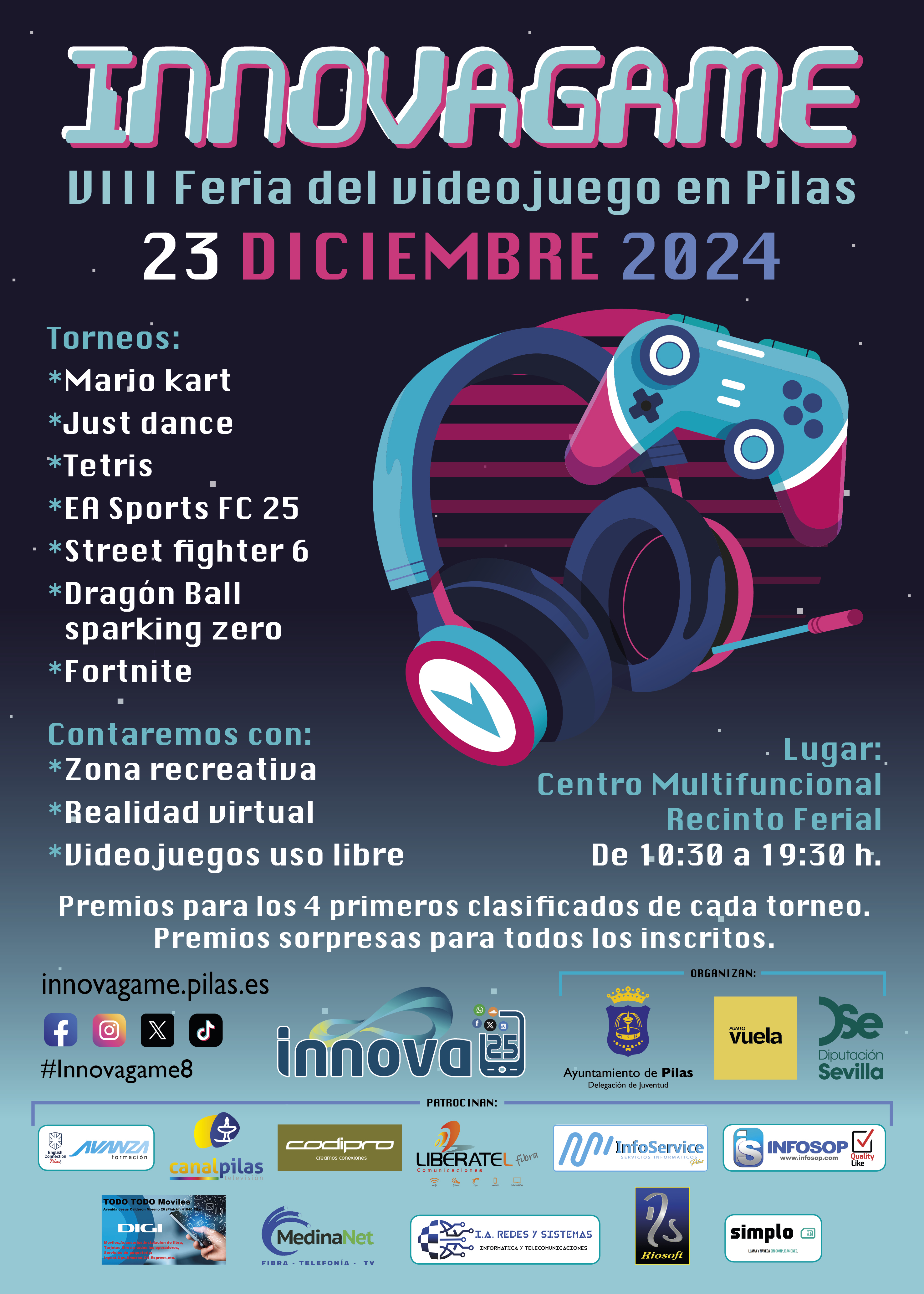 Cartel INNOVAGAME 25